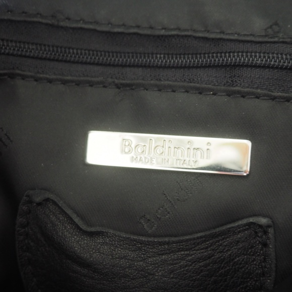 Authentic Pre-Owned Baldinini Large Black Leather Bag - Picture 3 of 4